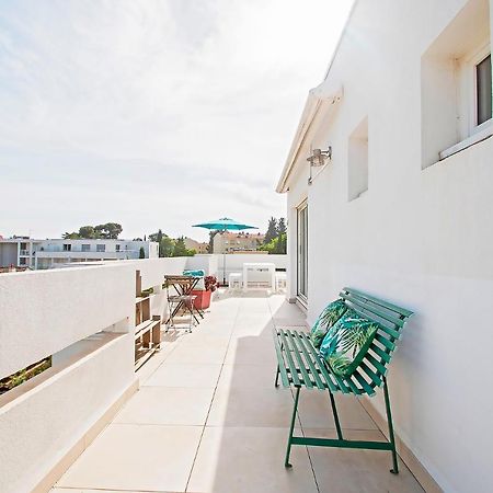 몽펠리에 Duplex Toit Terrasse Vue Panoramique 아파트 외부 사진